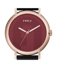 FURLA EASY SHAPE Montre de mode noir rouge - Montres - 2