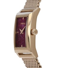 FURLA BAGUETTE SHAPE Montre de mode rouge et rose - Montres - 2