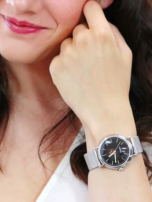 EASY SHAPE Montre de mode acier-noir - Montres