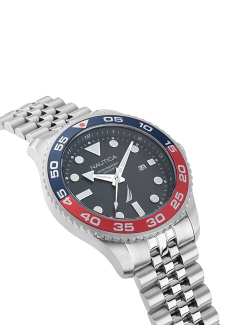 PACIFIC BEACH montre de sport bleu et argent - Montres