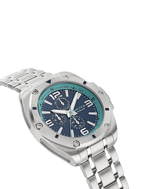 TIN CAN BAY montre multifonction bleu et argent - Montres