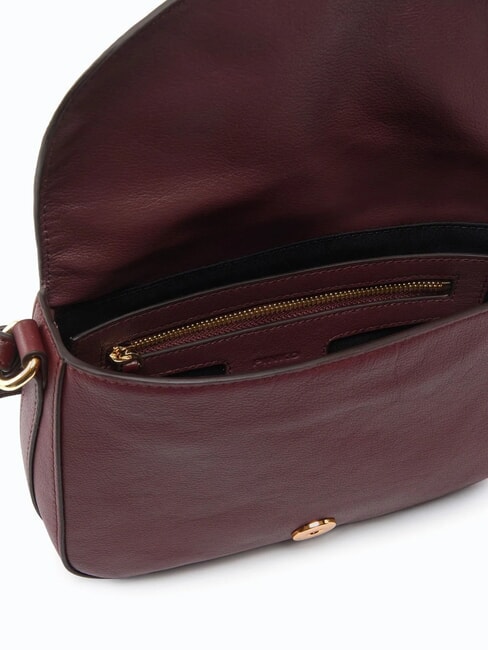 LOVE SATCHEL Mini sac bandouli&egrave;re Bourgogne or antique - Sacs pour Femme