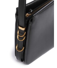 PINKO LOVE ONE MINI Mini sac bandouli&egrave;re noir-or antique - Sacs pour Femme - 3
