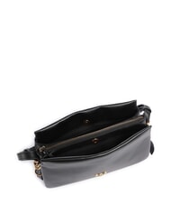 PINKO LOVE ONE MINI Mini sac bandouli&egrave;re noir-or antique - Sacs pour Femme - 4