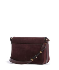 PINKO LOVE SATCHEL Mini sac bandouli&egrave;re en cuir Bourgogne or antique - Sacs pour Femme - 2