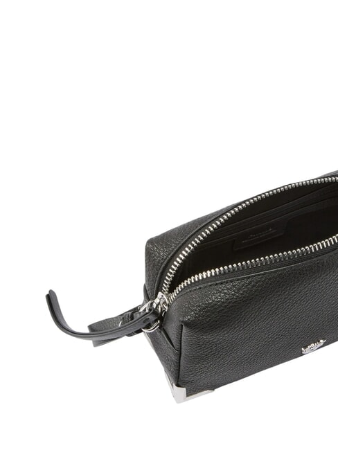 TRITTICO sac bandouli&egrave;re noir limousine-nickel brillant - Sacs pour Femme