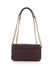 PINKO CLICK SOFT Mini sac bandouli&egrave;re / sac port&eacute; &eacute;paule brun fonc&eacute; or antique - Sacs pour Femme - 3