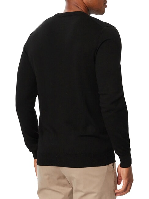 MARCOS LOGO Sweat-shirt &agrave; col rond jetbla - Pulls molletonn&eacute;s