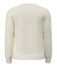 GUESS MARCOS LOGO Sweat-shirt &agrave; col rond bruy&egrave;re blanche antique - Pulls molletonn&eacute;s - 2