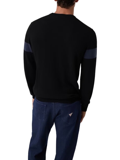 MARK LOGO JACQUARD Maillot avec logo triangulaire jetbla - Pulls pour hommes