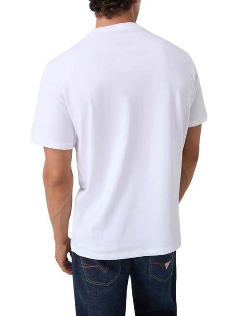 BOX LOGO EMBOSSED T-shirt avec logo brod&eacute; blanc pur - T-shirt