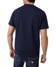GUESS BOX LOGO EMBOSSED T-shirt avec logo brod&eacute; smartblue - T-shirt - 2