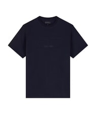 GUESS BOX LOGO EMBOSSED T-shirt avec logo brod&eacute; smartblue - T-shirt - 4