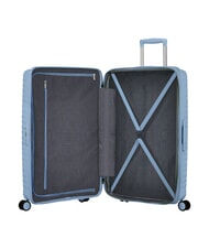 AMERICAN TOURISTER DIABLAST Valise trolley moyenne, extensible, avec serrure TSA bleu glacier - Valises Rigides - 2