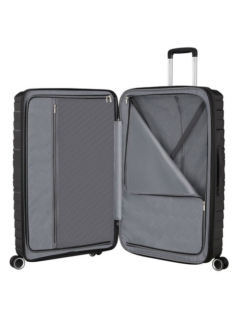 FLYTWIST Grand chariot extensible ombre noire - Valises Rigides