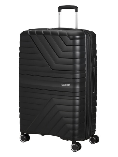 FLYTWIST Grand chariot extensible ombre noire - Valises Rigides