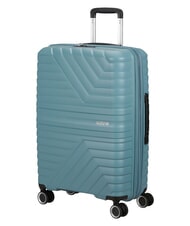 AMERICAN TOURISTER FLYTWIST  Chariot moyen, extensible bleu orage - Valises Rigides - 3