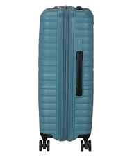 AMERICAN TOURISTER FLYTWIST  Chariot moyen, extensible bleu orage - Valises Rigides - 4