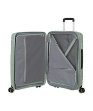 AMERICAN TOURISTER FLYTWIST  Chariot moyen, extensible vert botanique - Valises Rigides - 2