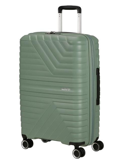 FLYTWIST  Chariot moyen, extensible vert botanique - Valises Rigides