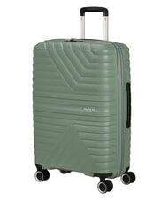 AMERICAN TOURISTER FLYTWIST  Chariot moyen, extensible vert botanique - Valises Rigides - 3