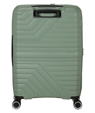 AMERICAN TOURISTER FLYTWIST  Chariot moyen, extensible vert botanique - Valises Rigides - 5