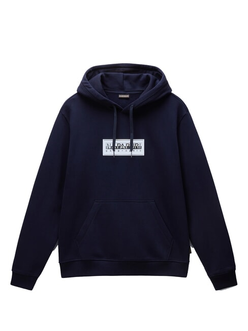 B-BOX LOGO H Sweatshirt &agrave; capuche blu marine - Pulls molletonn&eacute;s
