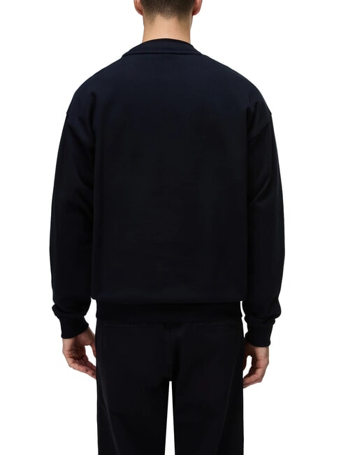 B-ELEVATED LOGO C Sweat-shirt en coton beaut&eacute; noire - Pulls molletonn&eacute;s