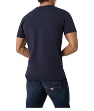 GUESS BOX LORO ROPES T-shirt avec logo &eacute;pingl&eacute; smartblue - T-shirt - 2