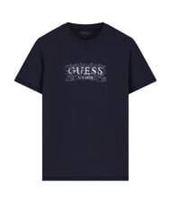 GUESS BOX LORO ROPES T-shirt avec logo &eacute;pingl&eacute; smartblue - T-shirt - 5
