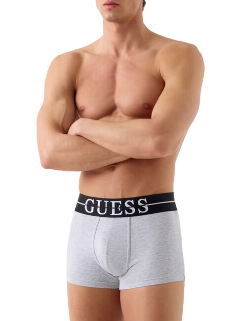 JOE Ensemble de 3 boxers gris blanc noir com - Slip homme