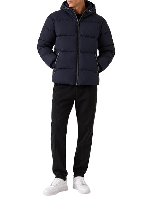 STRETCH PUFFA Doudoune &agrave; capuche smartblue - Doudounes homme