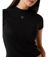 GUESS LICIA T-shirt &agrave; manches courtes bruy&egrave;re noir de jais - T-shirt - 3