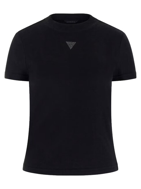 LICIA T-shirt &agrave; manches courtes bruy&egrave;re noir de jais - T-shirt