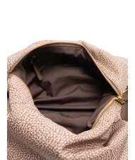 BORBONESE PRIVE L Sac bandouli&egrave;re, avec bandouli&egrave;re mer Beiger - Sacs pour Femme - 5