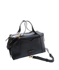 THE BRIDGE GEMMA Sac &agrave; main avec bandouli&egrave;re black Gold - Sacs pour Femme - 2