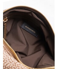 BORBONESE PRIVE Sac bandouli&egrave;re, avec bandouli&egrave;re mer Beiger - Sacs pour Femme - 4