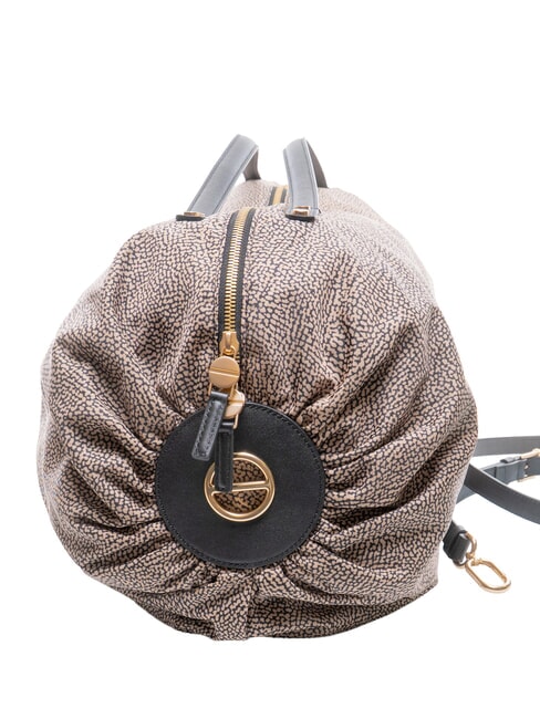 B-ACCADEMY Sac &agrave; main maxi avec bandouli&egrave;re OP / NATUREL / NOIR - Sacs pour Femme