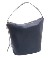 BORBONESE PRIVE Sac bandouli&egrave;re vertical noir fonc&eacute; - Sacs pour Femme - 2