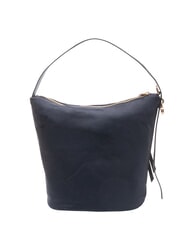 BORBONESE PRIVE Sac bandouli&egrave;re vertical noir fonc&eacute; - Sacs pour Femme - 4