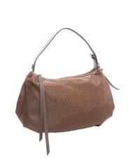 BORBONESE PRIVE Sac bandouli&egrave;re, avec bandouli&egrave;re ch&acirc;taigne - Sacs pour Femme - 2