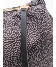 BORBONESE PRIVE Sac bandouli&egrave;re, avec bandouli&egrave;re goudron - Sacs pour Femme - 3