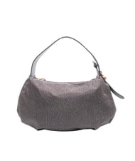 BORBONESE PRIVE Sac bandouli&egrave;re, avec bandouli&egrave;re goudron - Sacs pour Femme - 4