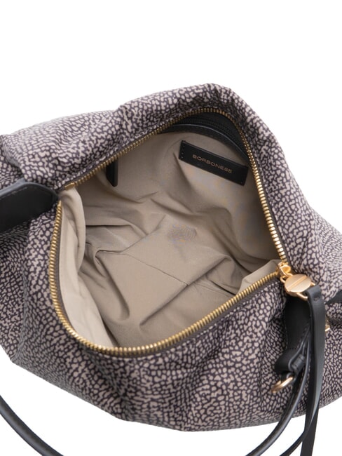 PRIVE Sac bandouli&egrave;re, avec bandouli&egrave;re goudron - Sacs pour Femme