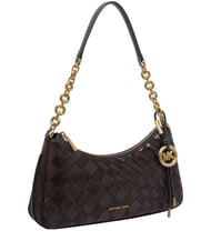 MICHAEL KORS NOLITA Sac bandouli&egrave;re en cuir chocolat - Sacs pour Femme - 2