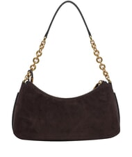MICHAEL KORS NOLITA Sac bandouli&egrave;re en cuir chocolat - Sacs pour Femme - 3