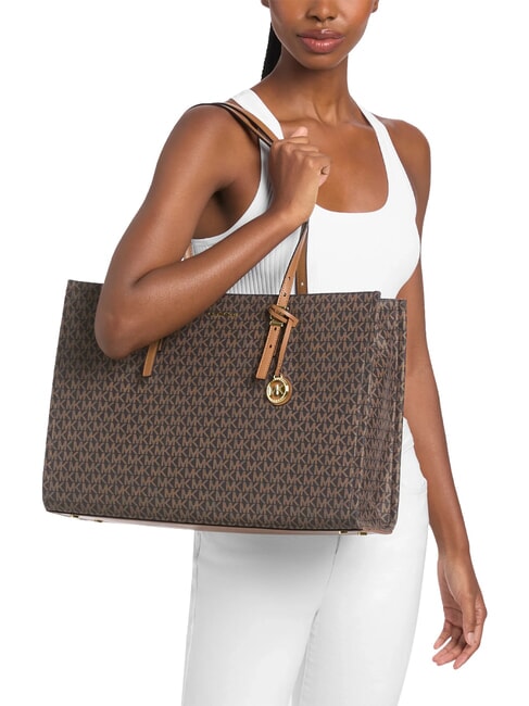 ZADIE sac bandouli&egrave;re brun/gland - Sacs pour Femme
