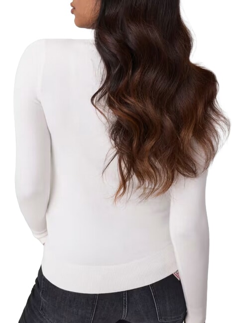 HALLIE TRIANGLE Pull &agrave; col montant, manches longues cremwhi - Chandails pour femmes