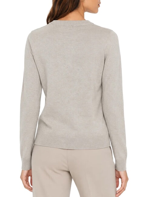 GEORGIA LOGO chemise &agrave; manches longues gris chin&eacute; clair m - Chandails pour femmes