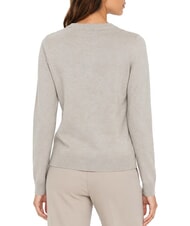 GUESS GEORGIA LOGO chemise &agrave; manches longues gris chin&eacute; clair m - Chandails pour femmes - 2